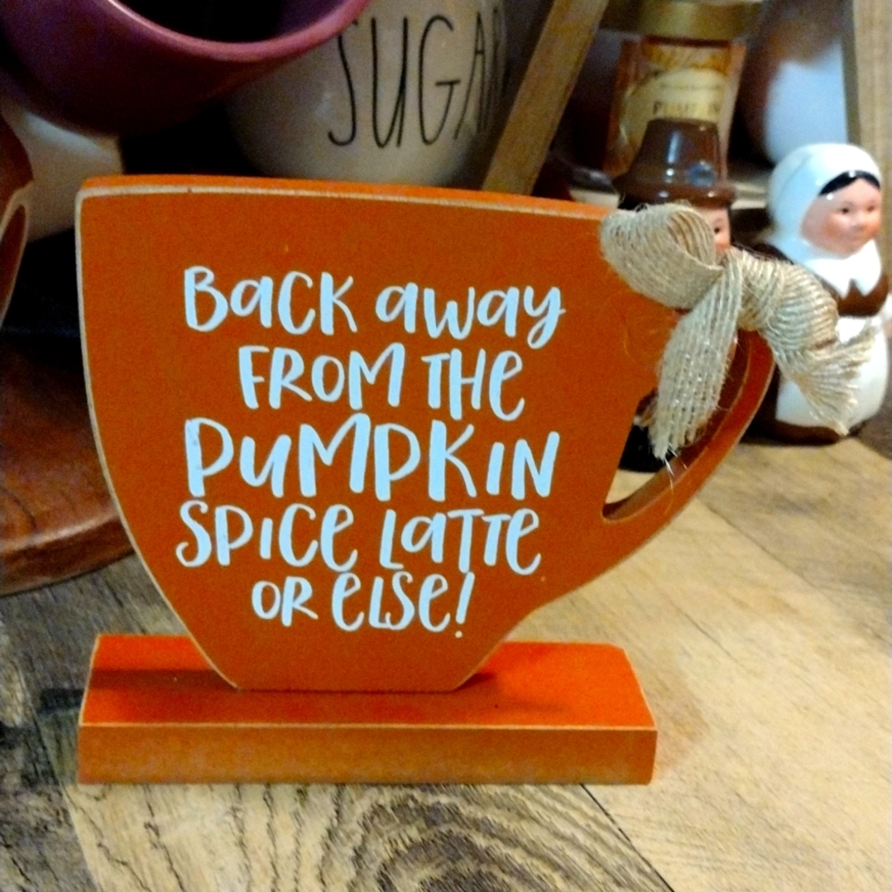 Pumpkin Spice Table Top Decor